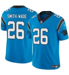Men Carolina Panthers 26 Chau Smith Wade Blue 2025 F U S E Vapor Limited Stitched Football Jersey Men Carolina Panthers 26 Chau Smith Wade Blue 2025 F U S E Vapor Limited Stitched Football Jersey