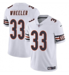 Men Chicago Bears 33 Ian Wheeler White Vapor Stitched Football Jersey Men Chicago Bears 33 Ian Wheeler White Vapor Stitched Football Jersey