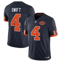 Men Chicago Bears  4 D Andre Swift Navy 2026 F U S E  Rivalries Collection Limited Stitched Football Jersey