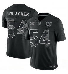 Men Chicago Bears  54 Brian Urlacher Black F U S E  2026 Salute to Service Limited Stitched Football Jersey