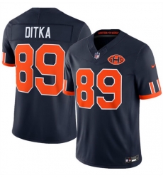 Men Chicago Bears  89 Mike Ditka Navy 2026 F U S E  Rivalries Collection Limited Stitched Football Jersey