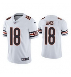 Men White Chicago Bears 18 Jesse James Vapor untouchable Limited Stitched Jersey Men White Chicago Bears 18 Jesse James Vapor untouchable Limited Stitched Jersey