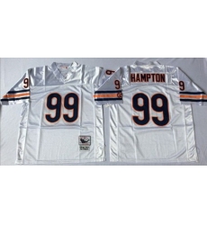 Mitchell&Ness Bears 99 Dan Hampton White Small No Throwback Stitched NFL Jersey Mitchell&Ness Bears 99 Dan Hampton White Small No Throwback Stitched NFL Jersey