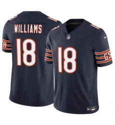 Youth Chicago Bears 18 Caleb Williams Navy 2024 Draft F U S E Vapor Stitched Football Jersey Youth Chicago Bears 18 Caleb Williams Navy 2024 Draft F U S E Vapor Stitched Football Jersey