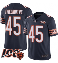 Youth Chicago Bears 45 Joel Iyiegbuniwe Navy Blue Team Color 100th Season Limited Football Jersey Youth Chicago Bears 45 Joel Iyiegbuniwe Navy Blue Team Color 100th Season Limited Football Jersey