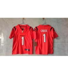 Women Cincinnati Bengals 1 Ja Marr Chase Orange F U S E Stitched Vapor Football Jersey Women Cincinnati Bengals 1 Ja Marr Chase Orange F U S E Stitched Vapor Football Jersey