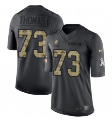 Mens Nike Cleveland Browns 73 Joe Thomas Limited Black 2016 Salute to Service NFL Jersey Mens Nike Cleveland Browns 73 Joe Thomas Limited Black 2016 Salute to Service NFL Jersey