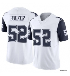 Men Dallas Cowboys  White Vapor Untouchable Limited Stitched Football Jersey
