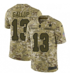 Mens Nike Dallas Cowboys 13 Michael Gallup Limited Camo 2018 Salute to Service NFL Jersey Mens Nike Dallas Cowboys 13 Michael Gallup Limited Camo 2018 Salute to Service NFL Jersey