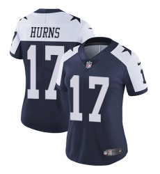 Nike Cowboys #17 Allen Hurns Navy Blue Thanksgiving Womens Stitched NFL Vapor Untouchable Limited Throwback Jersey Nike Cowboys #17 Allen Hurns Navy Blue Thanksgiving Womens Stitched NFL Vapor Untouchable Limited Throwback Jersey