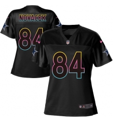 Nike Cowboys #84 Jay Novacek Black Womens Fashion NFL Game Jersey Nike Cowboys #84 Jay Novacek Black Womens Fashion NFL Game Jersey