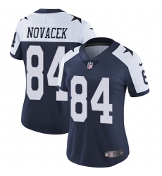 Nike Cowboys #84 Jay Novacek Navy Blue Womens Throwback Alternate Vapor Untouchable Elite Player NFL Jersey Nike Cowboys #84 Jay Novacek Navy Blue Womens Throwback Alternate Vapor Untouchable Elite Player NFL Jersey