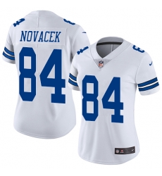 Nike Cowboys #84 Jay Novacek White Womens Vapor Untouchable Elite Player NFL Jersey Nike Cowboys #84 Jay Novacek White Womens Vapor Untouchable Elite Player NFL Jersey