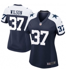 Nike Donovan Wilson Dallas Cowboys Game Navy Alternate Jersey Women Nike Donovan Wilson Dallas Cowboys Game Navy Alternate Jersey Women
