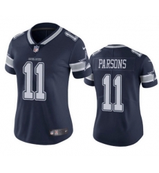 Women Dallas Cowboys 11 Micah Parsons Jersey Navy Blue 2021 Draft Limited Football Jersey Women Dallas Cowboys 11 Micah Parsons Jersey Navy Blue 2021 Draft Limited Football Jersey