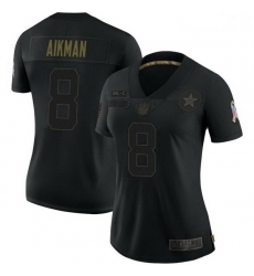 Women Dallas Cowboys Troy Aikman Black Limited 2020 Salute To Service Jersey Women Dallas Cowboys Troy Aikman Black Limited 2020 Salute To Service Jersey