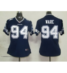 Women Nike Dallas cowboys 94 Ware Authentic Game Jersey Women Nike Dallas cowboys 94 Ware Authentic Game Jersey
