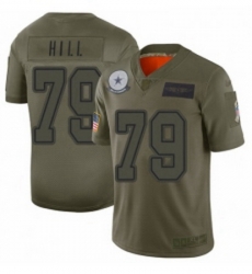 Womens Dallas Cowboys 79 Trysten Hill Limited Camo 2019 Salute to Service Football Jersey Womens Dallas Cowboys 79 Trysten Hill Limited Camo 2019 Salute to Service Football Jersey
