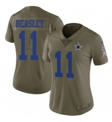 Womens Nike Dallas Cowboys 11 Cole Beasley Limited Olive 2017 Salute to Service NFL Jersey Womens Nike Dallas Cowboys 11 Cole Beasley Limited Olive 2017 Salute to Service NFL Jersey