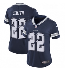 Womens Nike Dallas Cowboys 22 Emmitt Smith Elite Navy Blue Team Color NFL Jersey Womens Nike Dallas Cowboys 22 Emmitt Smith Elite Navy Blue Team Color NFL Jersey
