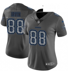 Womens Nike Dallas Cowboys 88 Michael Irvin Gray Static Vapor Untouchable Limited NFL Jersey Womens Nike Dallas Cowboys 88 Michael Irvin Gray Static Vapor Untouchable Limited NFL Jersey