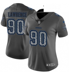 Womens Nike Dallas Cowboys 90 Demarcus Lawrence Gray Static Vapor Untouchable Limited NFL Jersey Womens Nike Dallas Cowboys 90 Demarcus Lawrence Gray Static Vapor Untouchable Limited NFL Jersey