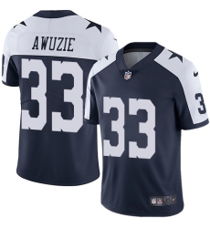 Nike Cowboys #33 Chidobe Awuzie Navy Blue Thanksgiving Youth Stitched NFL Vapor Untouchable Limited Throwback Jersey Nike Cowboys #33 Chidobe Awuzie Navy Blue Thanksgiving Youth Stitched NFL Vapor Untouchable Limited Throwback Jersey