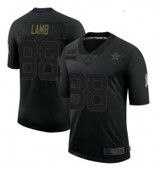 Youth Dallas Cowboys CeeDee Lamb Black Limited 2020 Salute To Service Jersey Youth Dallas Cowboys CeeDee Lamb Black Limited 2020 Salute To Service Jersey