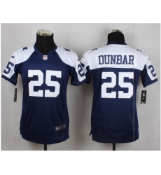 Youth Nike Cowboys #25 Lance Dunbar Navy Blue Thanksgiving Throwback NFL Elite Jersey Youth Nike Cowboys #25 Lance Dunbar Navy Blue Thanksgiving Throwback NFL Elite Jersey