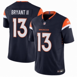 Men Denver Broncos 13 Pat Bryant II Blue 2025 Draft F U S E Vapor Limited Stitched Football Jersey