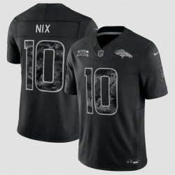 Youth Denver Broncos  10 Bo Nix Black 2026 Salute to Service Limited Stitched Football Jersey