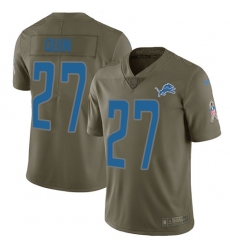 Youth Nike Lions #27 Glover Quin Olive Stitched NFL Limited 2017 Salute to Service Jersey Youth Nike Lions #27 Glover Quin Olive Stitched NFL Limited 2017 Salute to Service Jersey