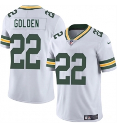 Men Green Bay Packers 22 Matthew Golden White 2025 Draft Vapor Untouchable Limited Stitched Football Jersey Men Green Bay Packers 22 Matthew Golden White 2025 Draft Vapor Untouchable Limited Stitched Football Jersey