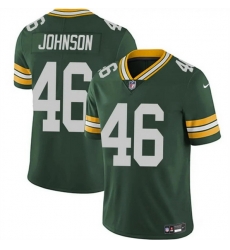 Men Green Bay Packers 46 Amar Johnson Green 2025 Vapor Untouchable Limited Stitched Football Jersey Men Green Bay Packers 46 Amar Johnson Green 2025 Vapor Untouchable Limited Stitched Football Jersey