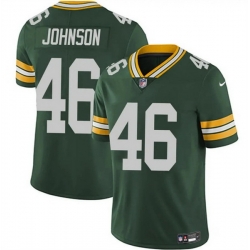 Men Green Bay Packers 46 Amar Johnson Green 2025 Vapor Untouchable Limited Stitched Football Jersey