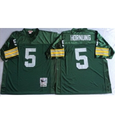 Mitchell&Ness 1966 Packers 5 Paul Hornung Green Throwback Stitched NFL Jersey Mitchell&Ness 1966 Packers 5 Paul Hornung Green Throwback Stitched NFL Jersey