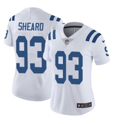 Nike Colts #93 Jabaal Sheard White Womens Stitched NFL Vapor Untouchable Limited Jersey Nike Colts #93 Jabaal Sheard White Womens Stitched NFL Vapor Untouchable Limited Jersey