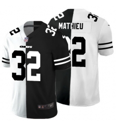 Kansas City Chiefs 32 Tyrann Mathieu Men Black V White Peace Split Nike Vapor Untouchable Limited NFL Jersey Kansas City Chiefs 32 Tyrann Mathieu Men Black V White Peace Split Nike Vapor Untouchable Limited NFL Jersey