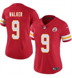 Women Kansas City Chiefs  9 Kenneth Walker III Red 2026 Vapor Untouchable Limited Stitched Jersey  