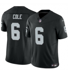 Men Las Vegas Raiders 6 A J Cole Black 2025 F U S E Vapor Untouchable Limited Stitched Football Jersey Men Las Vegas Raiders 6 A J Cole Black 2025 F U S E Vapor Untouchable Limited Stitched Football Jersey