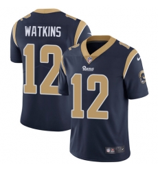 Nike Rams #12 Sammy Watkins Navy Blue Team Color Mens Stitched NFL Vapor Untouchable Limited Jersey Nike Rams #12 Sammy Watkins Navy Blue Team Color Mens Stitched NFL Vapor Untouchable Limited Jersey