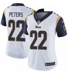 Womens Nike Los Angeles Rams 22 Marcus Peters White Vapor Untouchable Elite Player NFL Jersey Womens Nike Los Angeles Rams 22 Marcus Peters White Vapor Untouchable Elite Player NFL Jersey