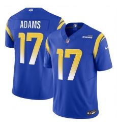 Youth Los Angeles Rams 17 Davante Adams Blue 2024 F U S E Vapor Untouchable Stitched Football Jersey Youth Los Angeles Rams 17 Davante Adams Blue 2024 F U S E Vapor Untouchable Stitched Football Jersey