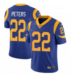 Youth Nike Los Angeles Rams 22 Marcus Peters Royal Blue Alternate Vapor Untouchable Limited Player NFL Jersey Youth Nike Los Angeles Rams 22 Marcus Peters Royal Blue Alternate Vapor Untouchable Limited Player NFL Jersey