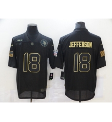 Nike Minnesota Vikings 18 Justin Jefferson Black 2020 Salute To Service Limited Jersey Nike Minnesota Vikings 18 Justin Jefferson Black 2020 Salute To Service Limited Jersey
