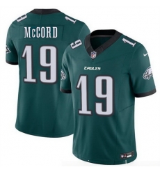 Men Philadelphia Eagles 19 Kyle McCord Green 2025 Draft New F U S E Vapor Untouchable Limited Stitched Football Jersey Men Philadelphia Eagles 19 Kyle McCord Green 2025 Draft New F U S E Vapor Untouchable Limited Stitched Football Jersey