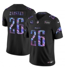 Men Philadelphia Eagles 26 Saquon Barkley Black 2024 Crucial Catch F U S E With 4 Star C Patch Vapor Limited Stitched Football Jersey Men Philadelphia Eagles 26 Saquon Barkley Black 2024 Crucial Catch F U S E With 4 Star C Patch Vapor Limited Stitched Football Jersey