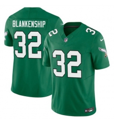 Men Philadelphia Eagles 32 Reed Blankenship Kelly Green 2025 F U S E  Vapor Untouchable Limited Throwback Stitched Football Jersey