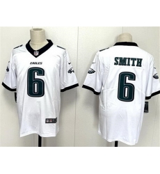Men Philadelphia Eagles 6 DeVonta Smith White 2024 New Vapor Untouchable Limited Stitched Football Jersey Men Philadelphia Eagles 6 DeVonta Smith White 2024 New Vapor Untouchable Limited Stitched Football Jersey