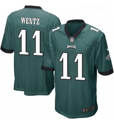Mens Nike Philadelphia Eagles 11 Carson Wentz Game Midnight Green Team Color NFL Jersey Mens Nike Philadelphia Eagles 11 Carson Wentz Game Midnight Green Team Color NFL Jersey
